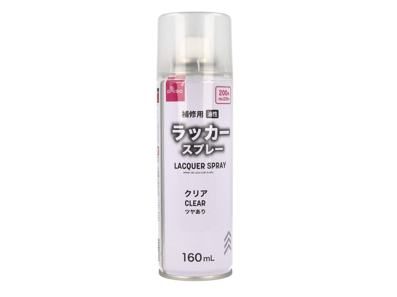 ラッカースプレー（クリア）１６０ｍＬ