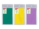 ファインカラーぽち袋（緑、黄、紫、４枚）