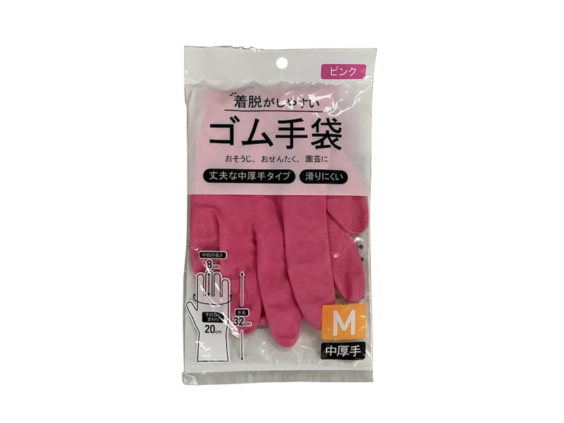 ゴム手袋（中厚手、Ｍ）
