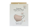 立体カラーマスク（２５枚、普通サイズ、ピンクベージュ）