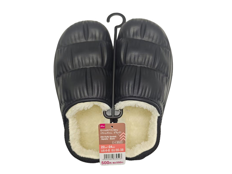 ＥＶＡボアサンダル（クシュクシュ、ブラック、Ｗ）