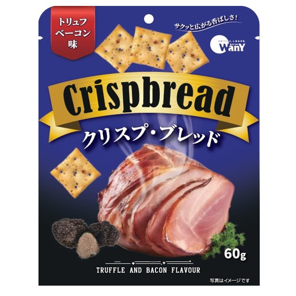 ジェイアンドシー クリスプブレッド トリュフベーコン味 60g - 100