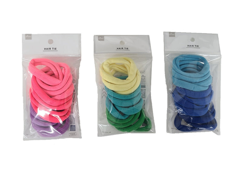 カラーヘアゴム（１２本）