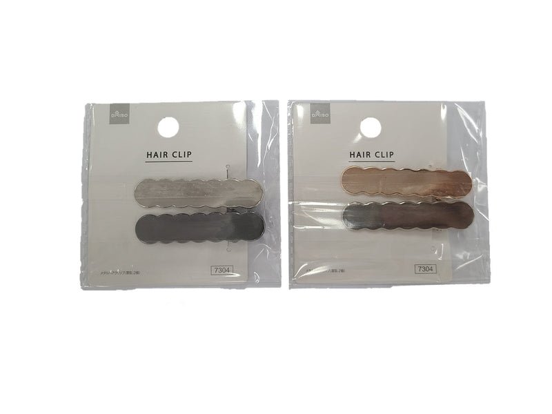 メタルヘアクリップ（雲型、２個）