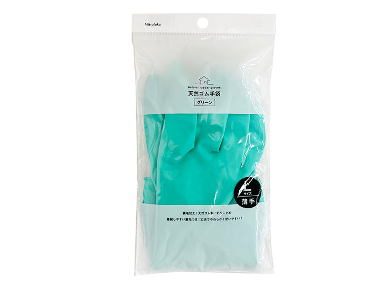 天然ゴム手袋Ｌサイズ　薄手タイプ