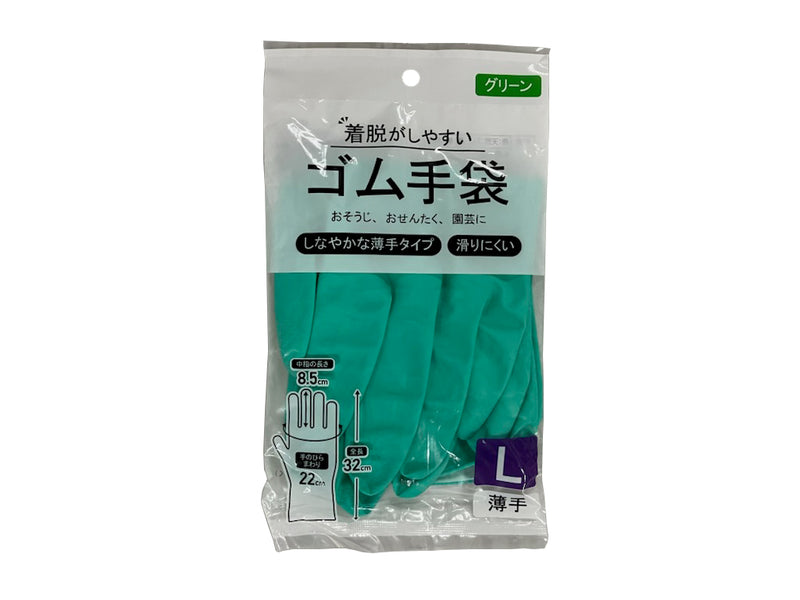 ゴム手袋（薄手、Ｌ）