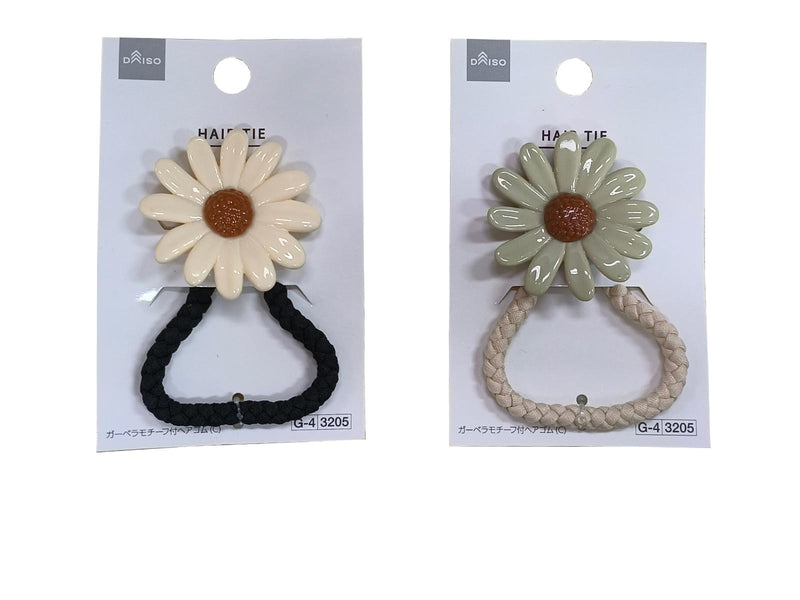 ガーベラモチーフ付ヘアゴム（Ｃ）