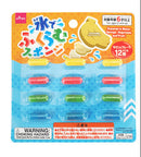 水でふくらむスポンジ（やさい＆フルーツ、１２個）