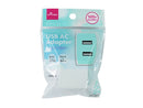 ＵＳＢ　ＡＣアダプター（２ポート、ミント×ホワイト）