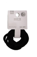 洗えるヘアゴム（ブラック）