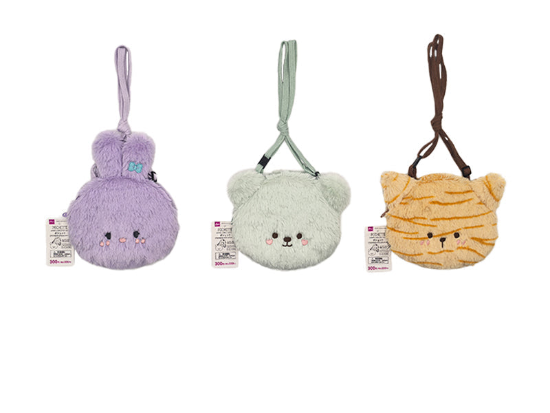 アニマルロングエコファーポシェット（Ｂ）