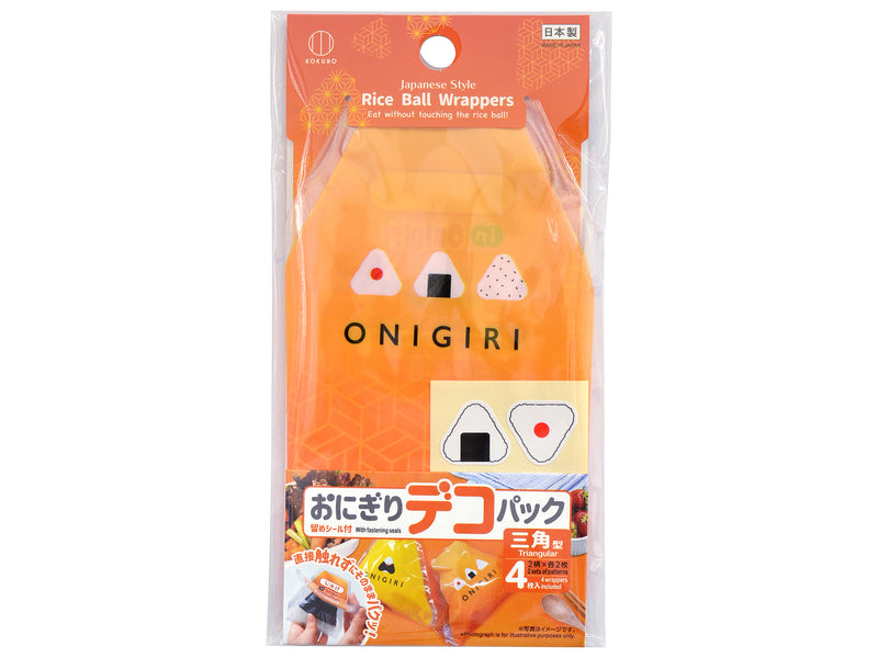 おにぎりデコパック（三角型・和風）