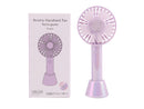 アロマハンディファン（充電式、スタンド付、ＰＵ）