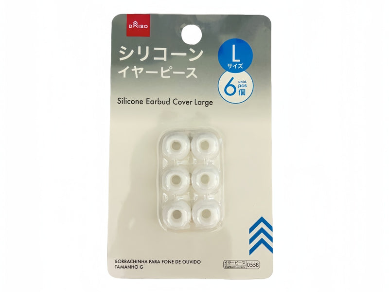 シリコーンイヤーピース（Ｌ、６個）