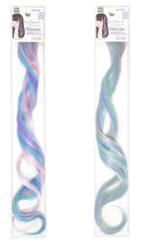 ヘアエクステ（ウェーブ、ユニコーンカラー）