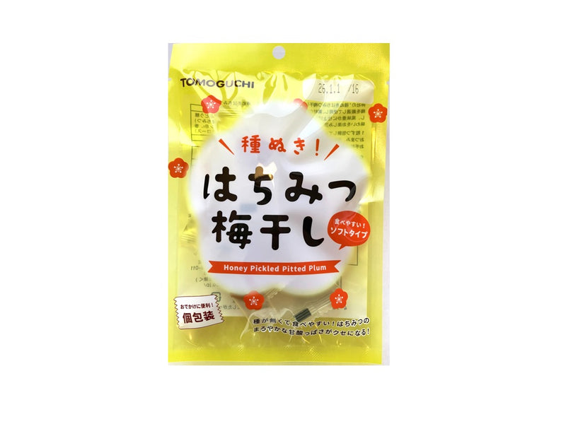 友口　種ぬきはちみつ梅干し　２８ｇ