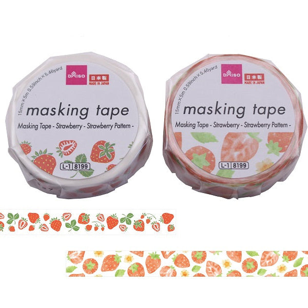 海外マスキングテープ巻売り 粉苺 いちご 装飾マスキングテープ 海外マスキングテープ巻売り 粉苺 いちご 装飾マスキングテープ