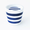 そば猪口＆豆皿セット（縞模様、太）