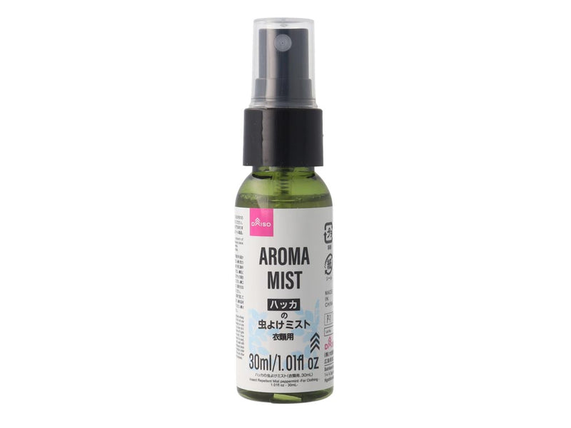 ハッカの虫よけミスト（衣類用、３０ｍＬ）