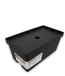 ケーブルボックス（ブラック、２６ｃｍ×１４．５ｃｍ×１２．３ｃｍ）