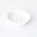 お香立て（珪藻土配合、小皿・お香立てセット、白）