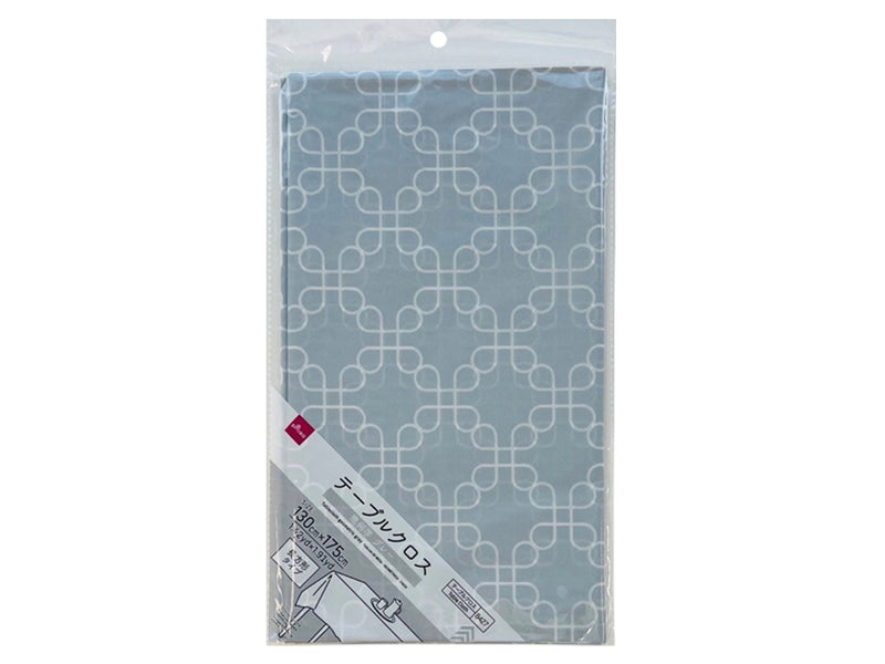 テーブルクロス(幾何学、グレー)