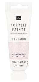 アクリル絵の具（グリッタークリスタル）