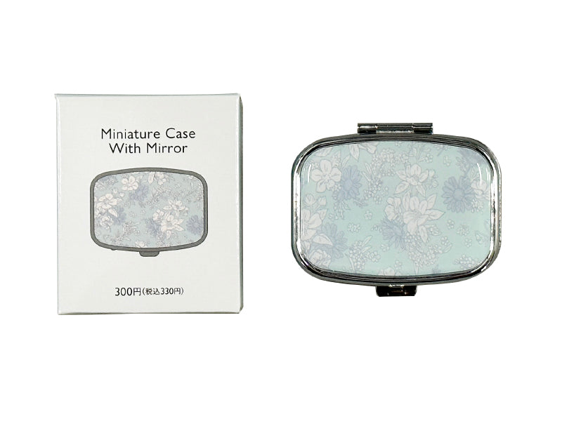 ミラー付ミニケース（スクエア、ＢＬ）