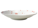 美濃焼　中皿　桜吹雪　白　約１６．４ｃｍ