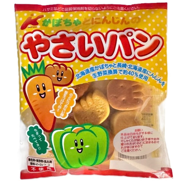 カネ増 かぼちゃとにんじんのやさいパン 65g - 100均 通販 ダイソー