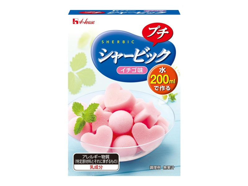 ハウス食品　プチシャービック　イチゴ味　４３ｇ