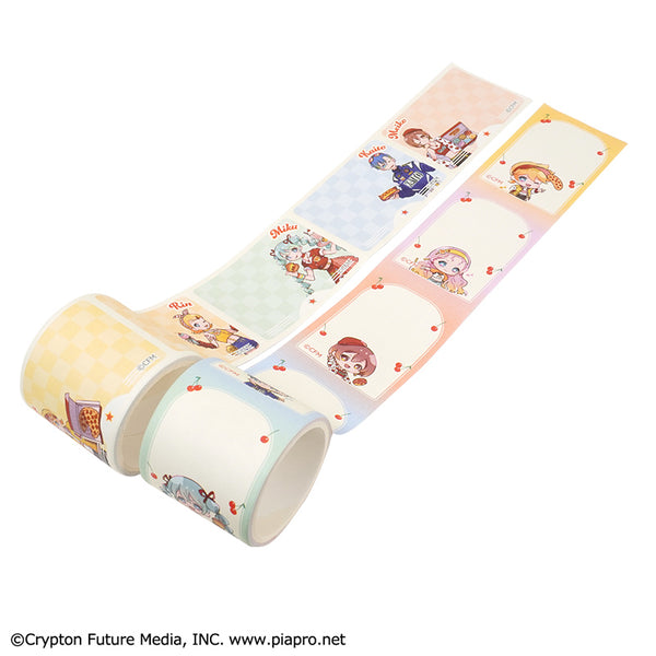 初音ミク ロール付箋 35mm幅 ダイナー柄 - 100均 通販 ダイソー