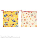 初音ミク　フラットポーチ　ダイナー柄