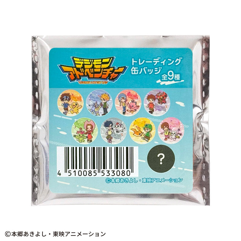 デジモンアドベンチャー　缶バッジ