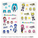 初音ミク　クリアシール　プチシリーズ