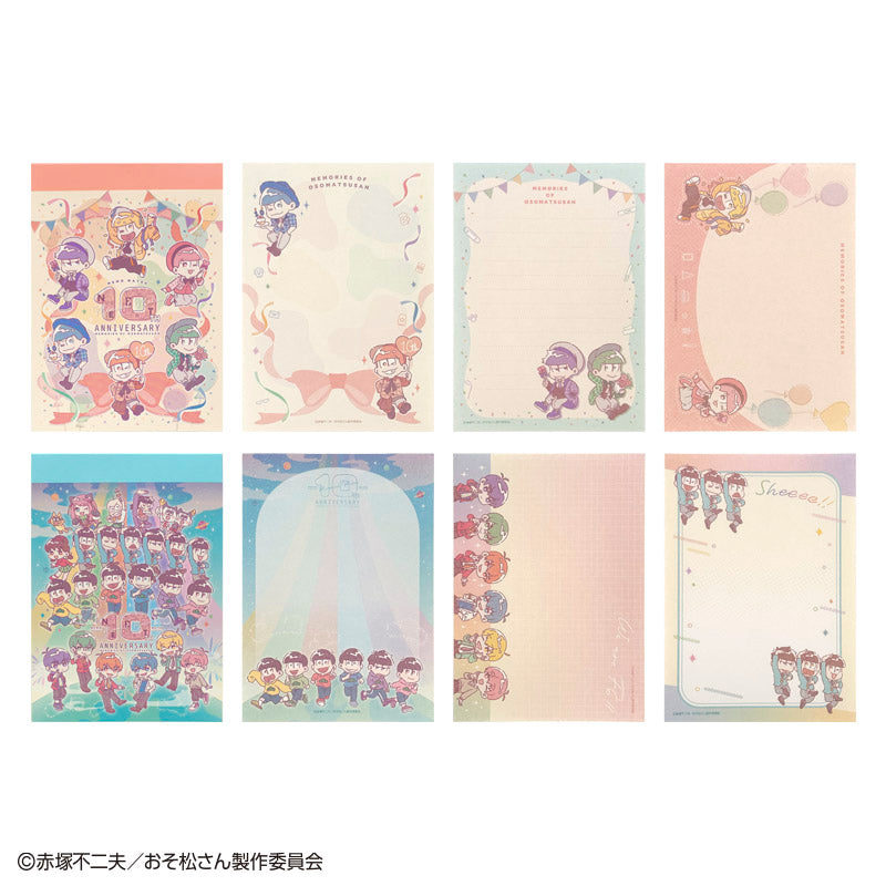 おそ松さん　Ａ６　メモ帳　３０枚　メモ松　ＳＤ