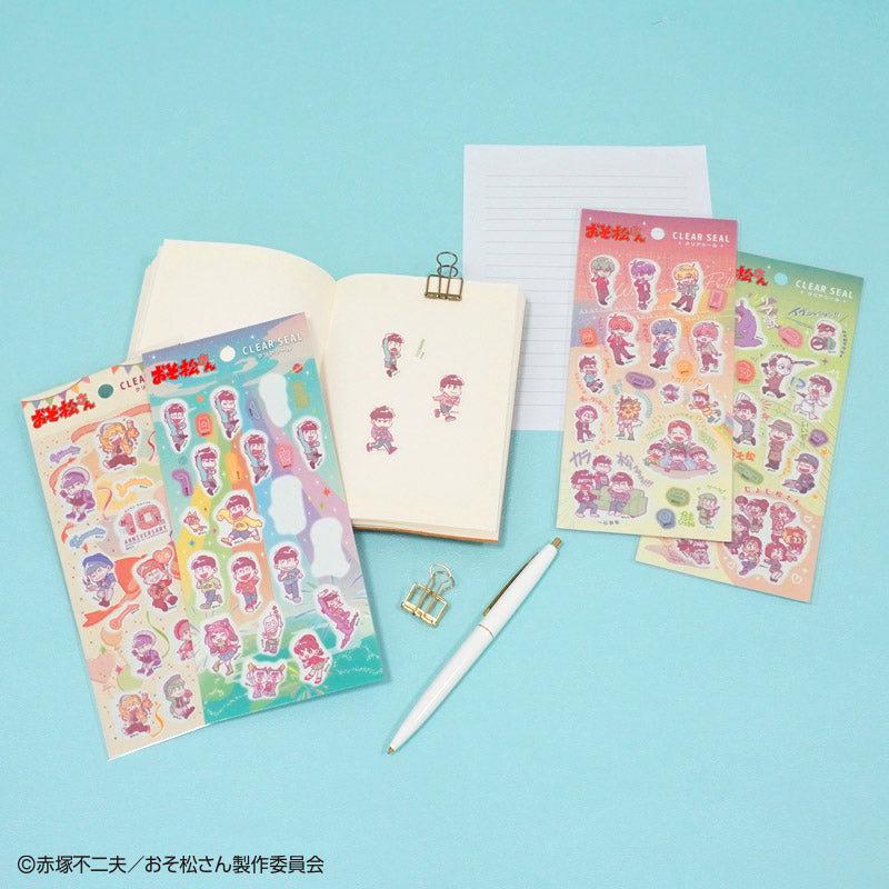 おそ松さん　クリアシール　メモ松　ＳＤ