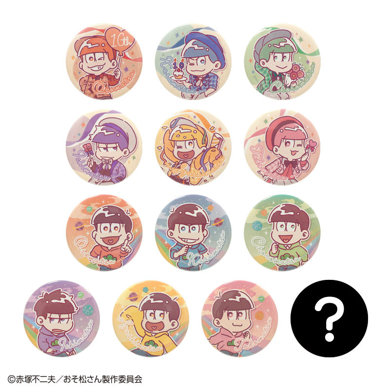 おそ松さん　缶バッジ　メモ松　ＳＤ