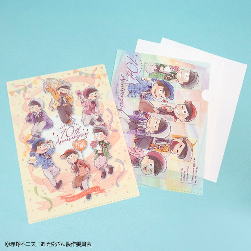 おそ松さん　Ａ４　クリアホルダー　メモ松