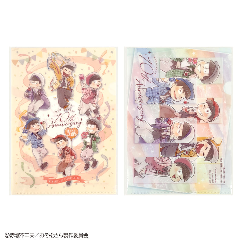 おそ松さん　Ａ４　クリアホルダー　メモ松