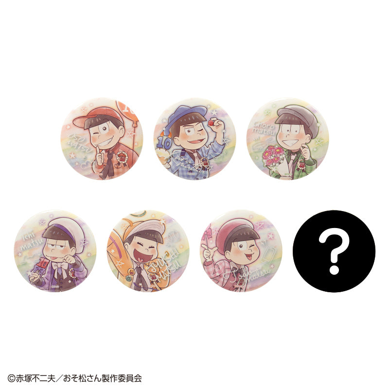 おそ松さん　大きめ缶バッジ　メモ松