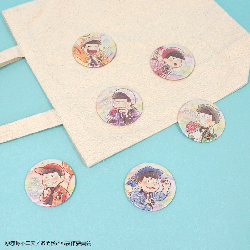 おそ松さん　大きめ缶バッジ　メモ松