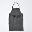 無地カラーワークエプロン（グレー）