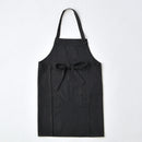 無地カラーワークエプロン（ブラック）