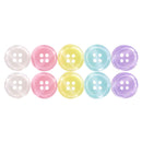 パステルカラーボタン（１０個）
