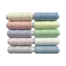 カラー糸（１０本、パステルアソート）