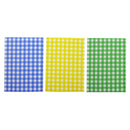 洗濯タグ用シール（チェック柄）