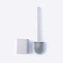 やわらかトイレブラシ（グレー）