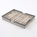 折り畳みコンテナ（取手付、グレー）