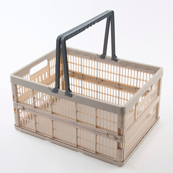 折り畳みコンテナ（取手付、グレー） - 100均 通販 ダイソーネット